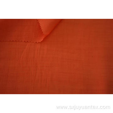 Rayon Polyester Slub Natural Crease Mark Tencel Fabric